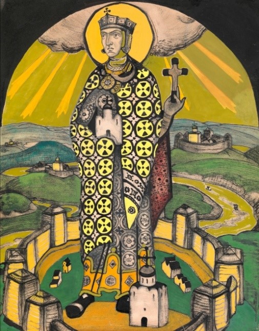 Nicholas Roerich's Saint Olga (1915)